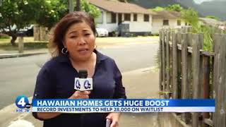 DHHL In the News - KITV - Hawaiian Homes Gets Huge Boost