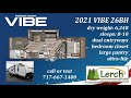 2021 Vibe 26BH travel trailer RV review walkthrough at Lerch RV-your central PA RV Dealer
