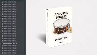 Acoustic Snares Collection | Snare Sample Pack Resimi