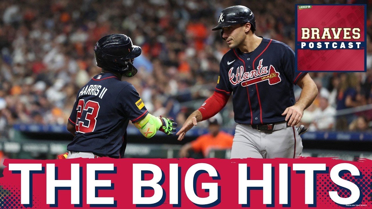 BRAVES POSTCAST: Atlanta Braves are PLAYOFF BOUND after homer-fueled win vs Astros LIVE  REACTION