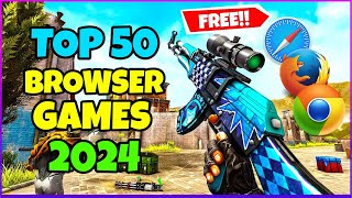 TOP 50 BEST Browser Games for PC - 2024 | Free (No Download Required)