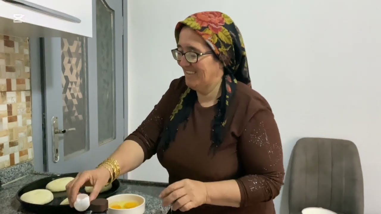 SOBADA ÇÖREK ÇEKTİK⁉️✅ÇAYIDA HAYRİYE BACIMDA İÇTİK😂‼️