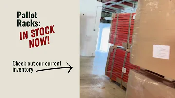 Lynch Material Handling | Pallet Racks In Stock Today!