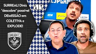 Thumbnail for "OLHA ISSO! O DINIZ CHUTOU O BALDE! Ele ouviu que foi DEMITIDO do Cruzeiro na COLETIVA e..."