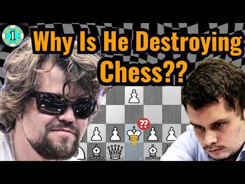 Carlsen's New Opening Is So ABSURD, His 2800 Opponent Questions EVERYTHING!