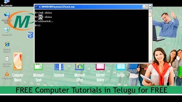 MS DOS Part 4 (Telugu Tutorial) www manapc com