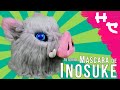 Hagamos la máscara de Hashibira Inosuke de Kimetsu no Yaiba - Inosuke Cosplay Mask