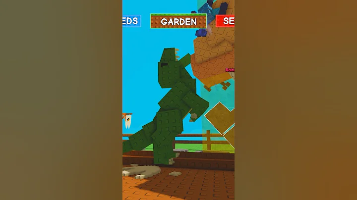 VISITING JURASSIC PARK In Grow A Garden 🦖 #roblox #growagarden #shorts