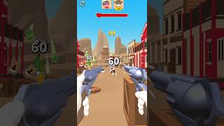 western sniper game killing enemy with shotgun #shortguns #firegame #bettleroyalgame #shorts