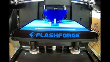 30 sec Time lapse of 3D print Pop stand (Flashforge Finder 2.0)