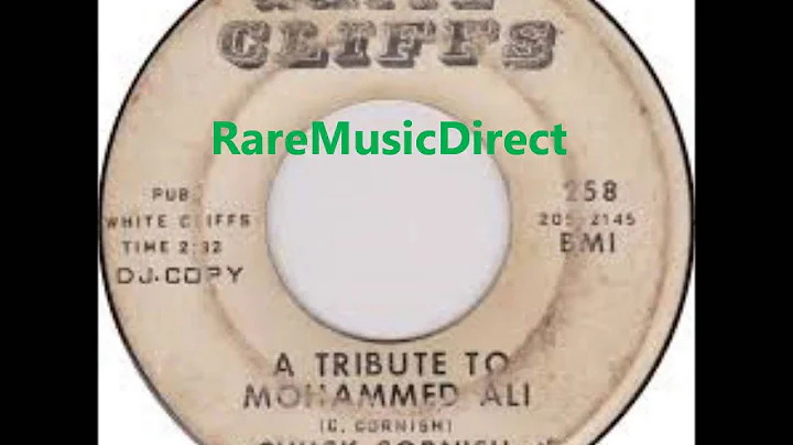 Chuck Cornish - A Tribute To Mohammed Ali
