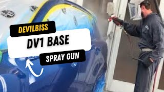 Devilbiss DV1 Basecoat Spray Job