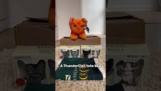 I purchased some official Warrior Cat merch! #warriorcats #edit #shorts #shortsfeed #fyp #fypシ