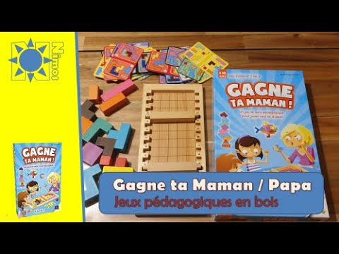 Gagne ton papa ,Jeu enfant et famille ,jeu de société Gigamic