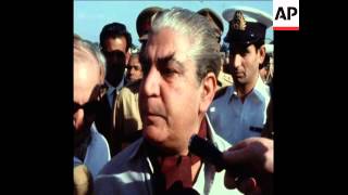 SYND 26-11-70 PRESIDENT YAHYA KHAN TOURING FLOOD RELIEF OPERATION