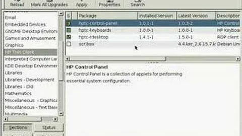 HP t5725 Thin Client Software Installation Howto