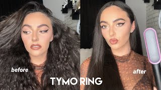 tymo ring hair straightener brush review