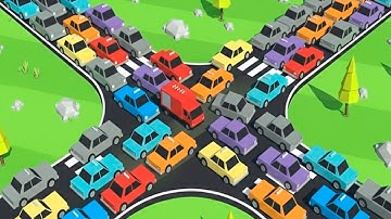 Traffic Run - Gameplay Walkthrough - All Levels (IOS, Android)