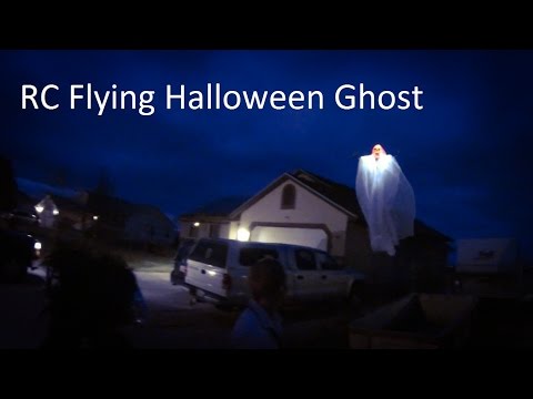 Drone quadricoptère tricoptère fantôme volant RC Halloween