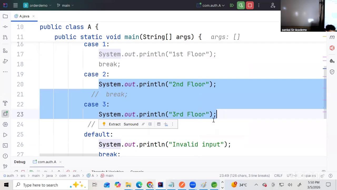 Core Java Session 25 - Jan 15th Batch - YouTube