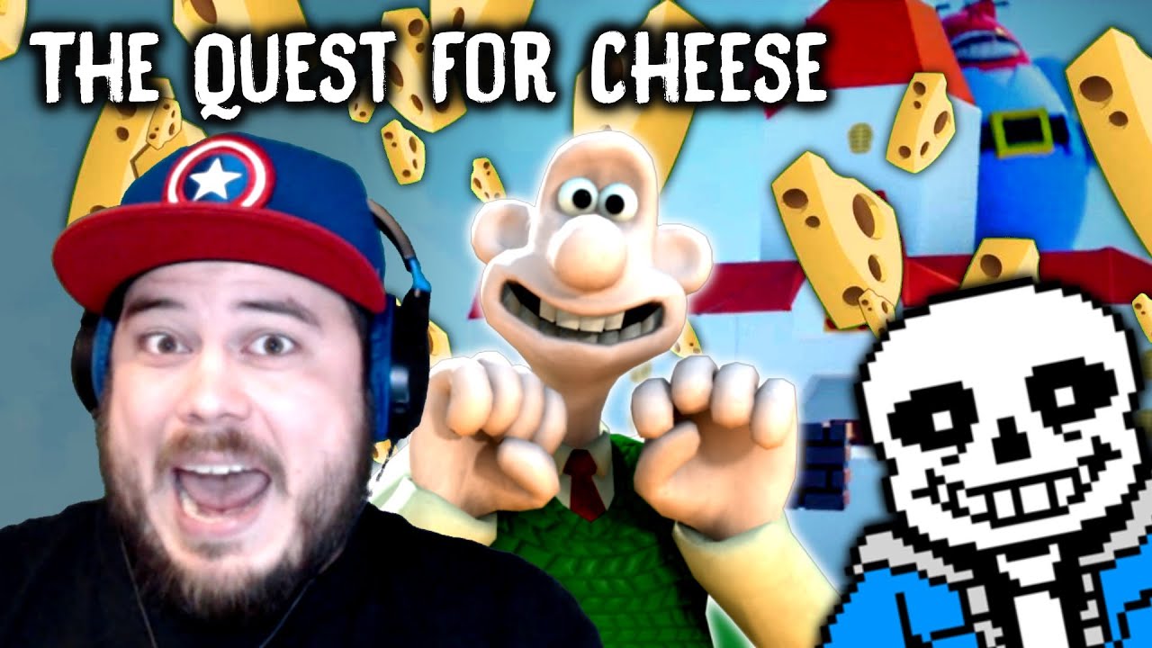 CRAZY WALLACE AND GROMIT MEME GAME!! The Quest for Cheese (Dreams
