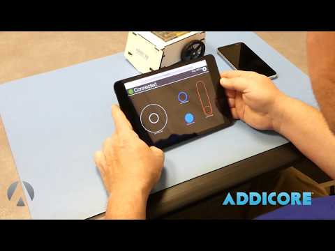 Addicore Cardboard Sumo Bot AddiKit Control Instructions