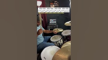 Try This Linear Triplet Drum Fill🔥#shorts #drums