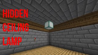 Hidden Ceiling Lamp Showcase