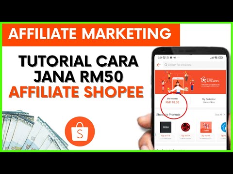 Tutorial Complete Cara Jana RM50 Sehari Affiliate Shopee Program Malaysia 2022 #wenghonn