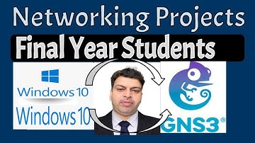 Networking Project using GNS3 Windows XP and windows7