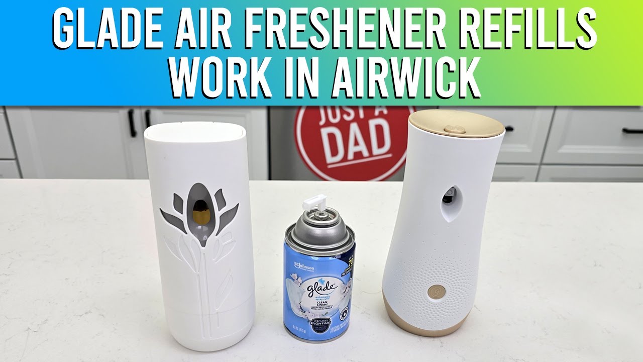 WOW Glade Air Freshener Refills Also Work in Air Wick Holder