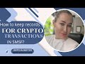 What records you must keep investing super in crypto?