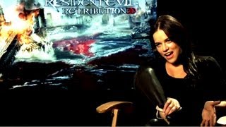 Resident Evil Retribution - Michelle Rodriguez Interview Joblo