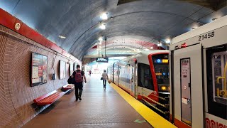 Riding San Francisco's Muni Metro K-Ingleside Line Balboa Park to West Portal