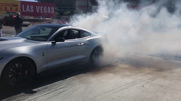2020 Mustang Shelby GT500 Line Lock Demo 2