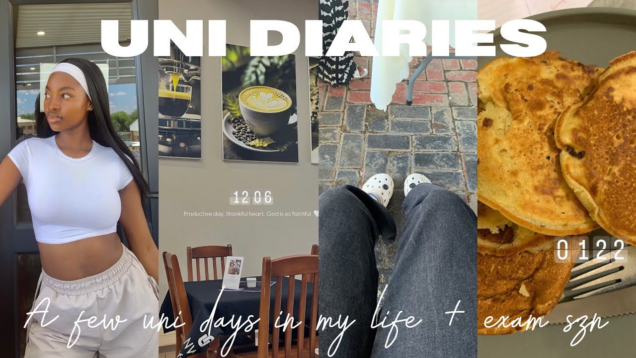 A Few Days In My Life As A South African Student🇿🇦| exam szn + year end braai + makeup | Uni Diaries
