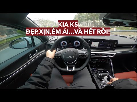 Video Kia K5 GT-line POV test drive: Đừng nhìn mặt mà bắt... - youtube