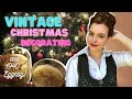 Vintage Christmas Decorating and 1940's Eggnog