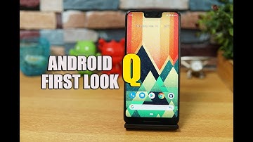 Android Q- First Look on Pixel 3XL