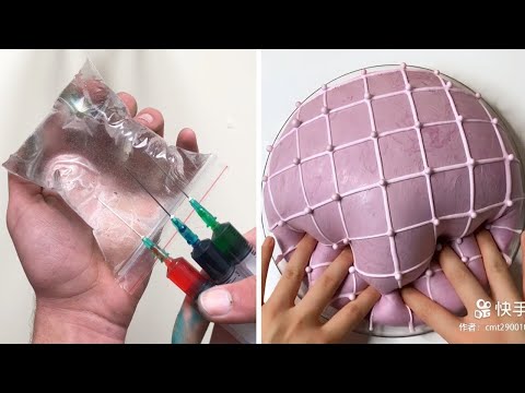 Satisfying Slime Videos ASMR l New Oddly Satisfying Compilation 2019 - 112