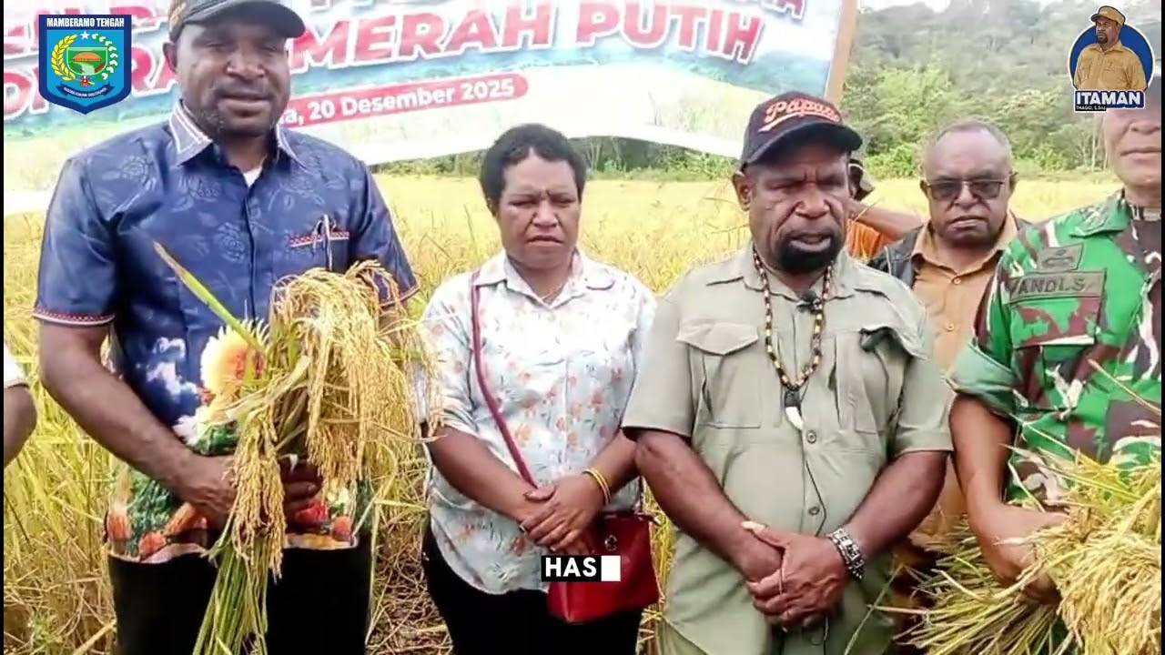 ‼️ Wakil Bupati Itaman Thago Dorong ASN Konsumsi Beras Lokal Usai Panen Raya di Kobakma.