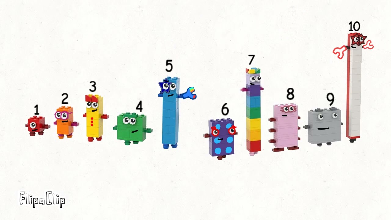 Lego Numberblocks Are Fun To Do (Part 1)