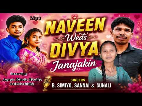 NAVEEN WEDS DIVYA # JANAJAKIN#SINGERS-B. SIMIYO, SANNAI & SUNALI# AGAYA MUSIC STUDIO