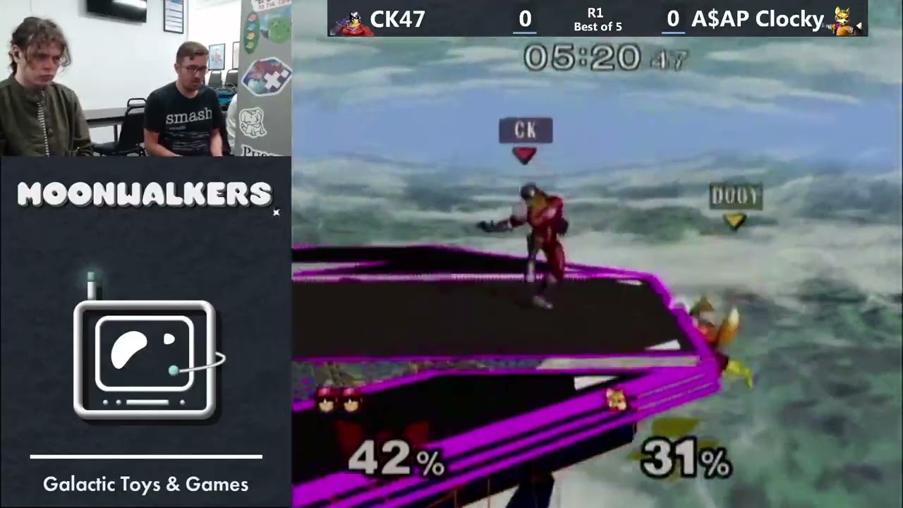 Moonwalkers #89 - R1 - A$AP Clocky (Fox) vs CK47 (Falcon)