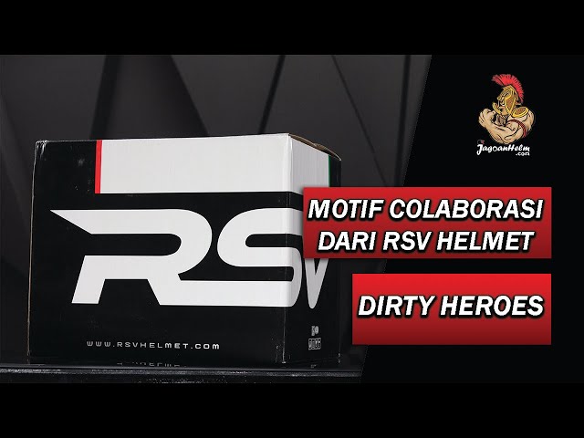 UNBOXING : RSV NEW WINDTAIL DIRTY HEROES | MOTIF COLABORASI class=