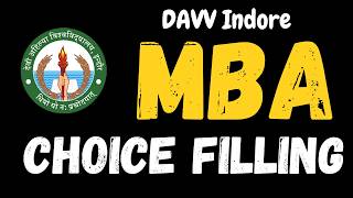 CUET PG 2026 Best MBA Specialization | DAVV Indore