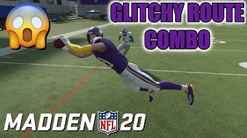 DESTROY ANY DEFENSE WITH THIS MADDEN 20 MONEY PLAY! GLITCHY ROUTE COMBO IS CHEATING! TIPS & TRICKS
