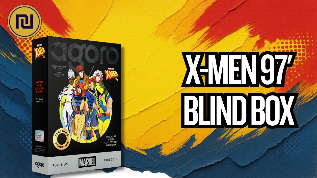 Marvel X-Men 97' Heroes Blind Box 5g Silver/Gold Foils — Agoro