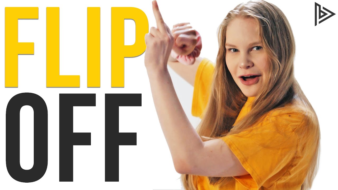 Flip people. Flip off.