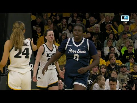 👀 Caitlin Clark & Ashley Owusu Exchange Words After Owusu Taunts Clark When Foul Gets Called On Her